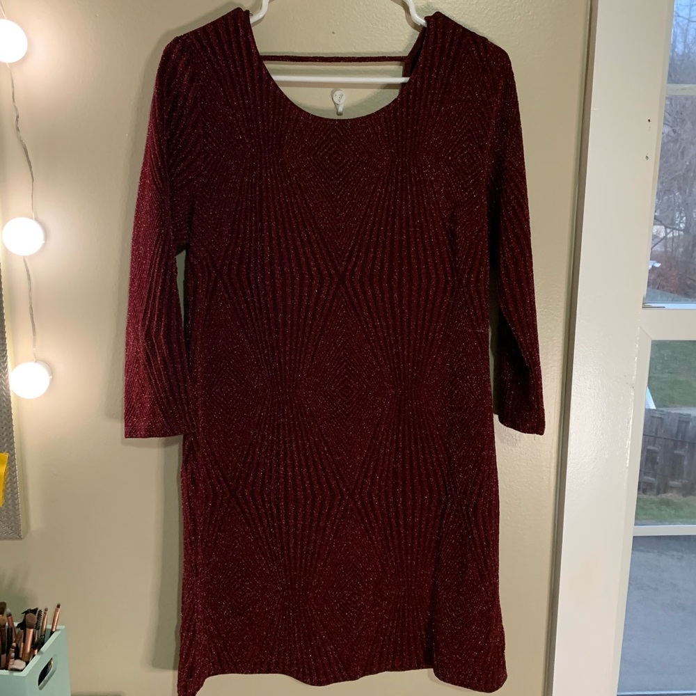 Glitter Cocktail Dress